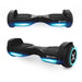 Hover-1 Rebel Kids Hoverboard W/ LED Headlight, 6 M Max Speed, 130 Lbs Max Weight, 3 Miles Max Distance - Black