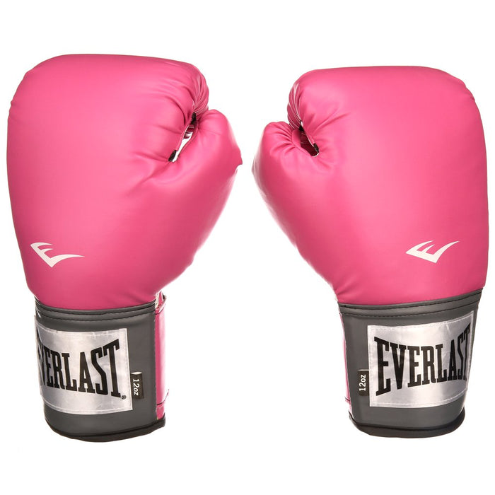 12 Oz. Pink Pro Style Boxing Gloves