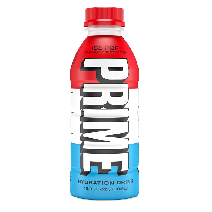 Drink Sports Beverage "ICE POP," Naturally Flavored, 10% Coconut Water, 250Mg Bcaas, B Vitamins, Antioxidants, 834Mg Electrolytes, Only 20 Calories per 16.9 Fl Oz Bottle (Pack of 12)