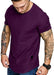Fashion Mens T Shirt Muscle Gym Workout Athletic Shirt Cotton Tee Shirt Top