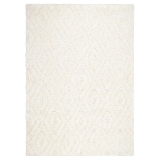 Wanda June Home Shag Area Rug, Ivory, 5'2" X 7'2" by Miranda Lambert