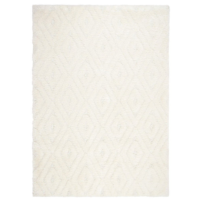 Wanda June Home Shag Area Rug, Ivory, 5'2" X 7'2" by Miranda Lambert