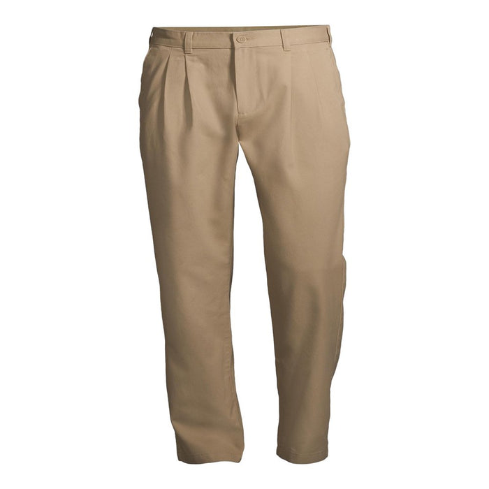 George Big Men'S Pleated Front Wrinkle Resistant Pants