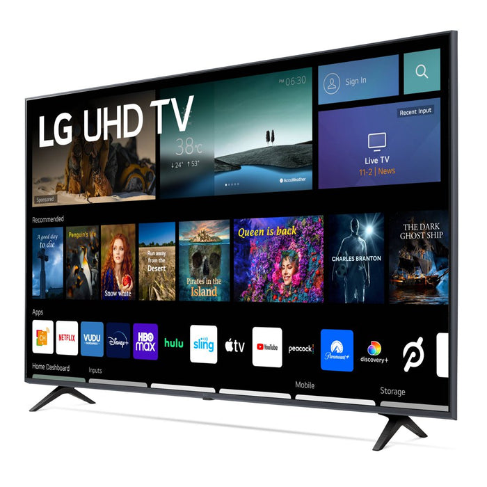 LG 55" Class 4K UHD 2160P Webos Smart TV 55UQ7070ZUE (2022 Model)