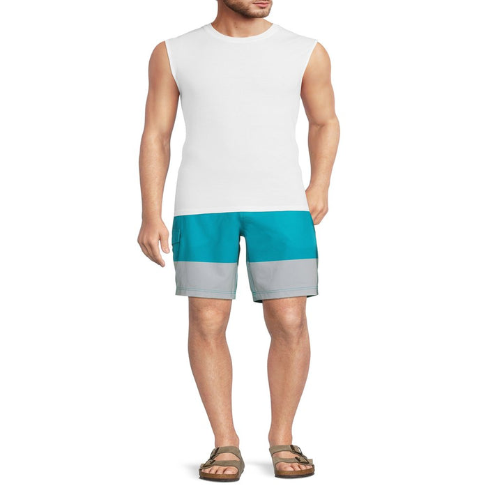 George Men'S and Big Men’S E-Board Swim Trunks, Sizes up to 5XL