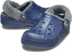 Crocs Unisex-Adult Men'S and Women'S Baya Lined Fuzz Strap Clog