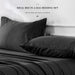 Full Size 7 Pieces Bed in a Bag Bedding Set - Lightweight Black Quilted Comforter Set, All Season Ultra Soft down Alternative Bedding Comforter Set with Comforter, Pillowcase, Flat Sheet, Fitted Sheet