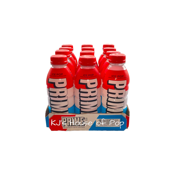 Prime 12 Pack Hydration Drink 16.9Oz Bottles by Logan Paul X KSI Hydration Drink