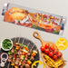 Rolling Grill Baskets for Outdoor Grilling : 2 Pcs Stainless Steel Grill Mesh, Rolling Grill Baskets for Outdoor Grill, Portable Grill Nets Cylinder for Shrimp, Meat Barbecue Camping Picnic with Forks