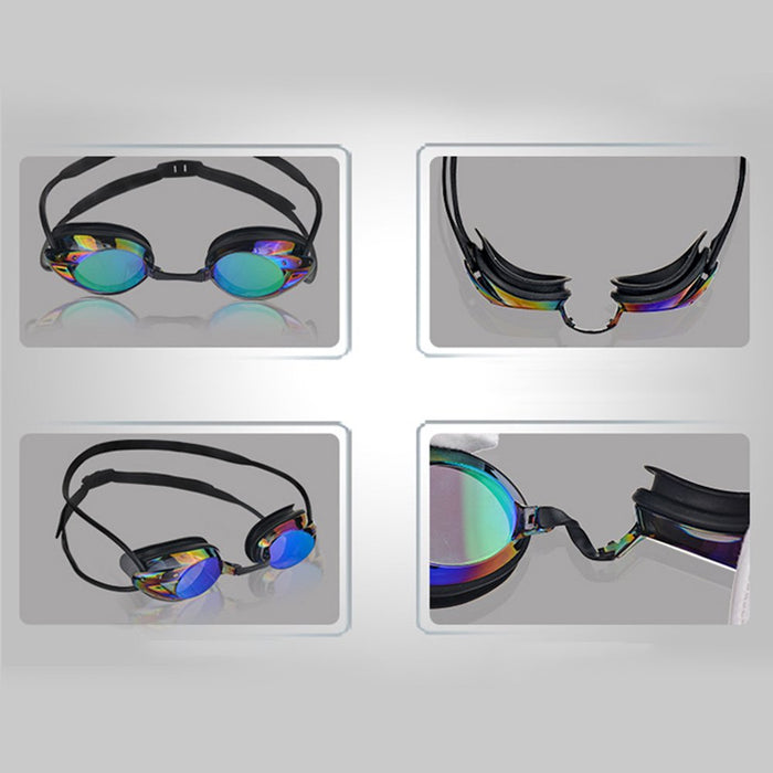 Swim Goggles Professional Swim Goggles Panoramic Swim Goggles anti Fog UV Protection No Leaking for Adult Men Women Kids