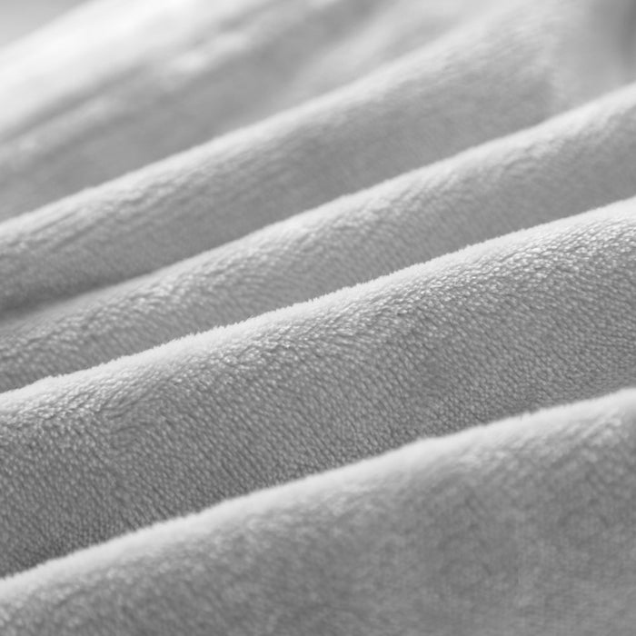 Serta so Huge Oversized Fleece Blanket, 10 Feet X 10 Feet, Grey