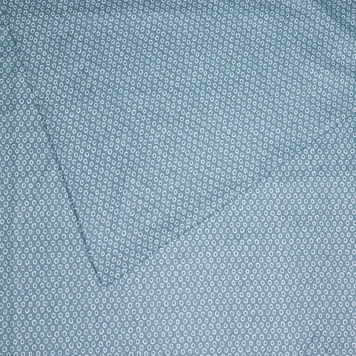 Mainstays Ultra Soft High Quality Microfiber Bed Sheet Set, Twin/Twin XL, Aqua Dot, 3 Piece