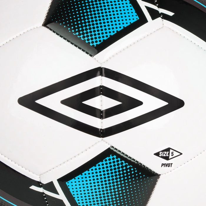 Umbro Pivot Size 5 Youth and Beginner Soccer Ball, Blue