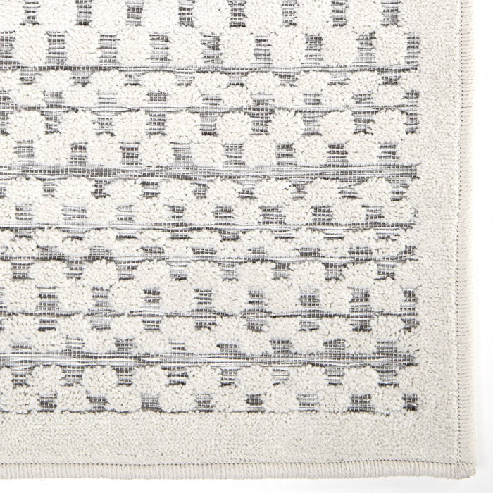 My Texas House Quail Hollow, Country/Cottage, Geometric, Woven Area Rug, 5'2" X 7'6"