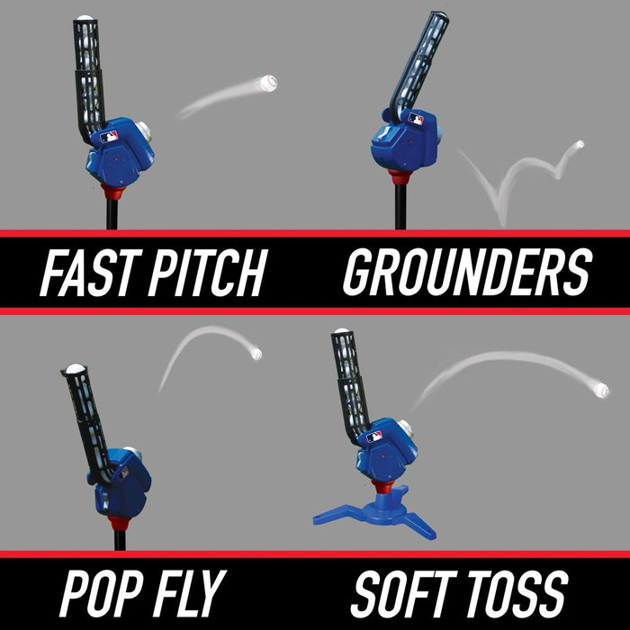 Kids Baseball Pitching Machine - MLB 4-In-1