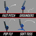 Kids Baseball Pitching Machine - MLB 4-In-1