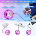 Flying Orb Ball Toys,Galactic Fidget Spinner for Kids,Magic Boomerang Spinner with Flashing LED Lights,Hand Controller Mini Drone for Kids Adults Outdoor Indoor,Cool Toys (Purple)