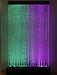 72"X40" 3XL Bubble Fountain, Stainless Steel Base Twin Bubble Panel, Color Lights/Remote Ctrl