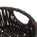 Mainstays round Dark Brown Maize Low-Rise Decorative Storage Basket