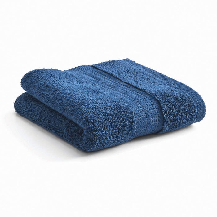 Better Homes & Gardens 6-Piece Bath Set, Blue Solid/Stripe