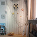 Natural Fishing Net Decor with Shells 79 Inch Beach Theme Decor for Party Home Bedroom Wall Hanging Fish Net Decorations
