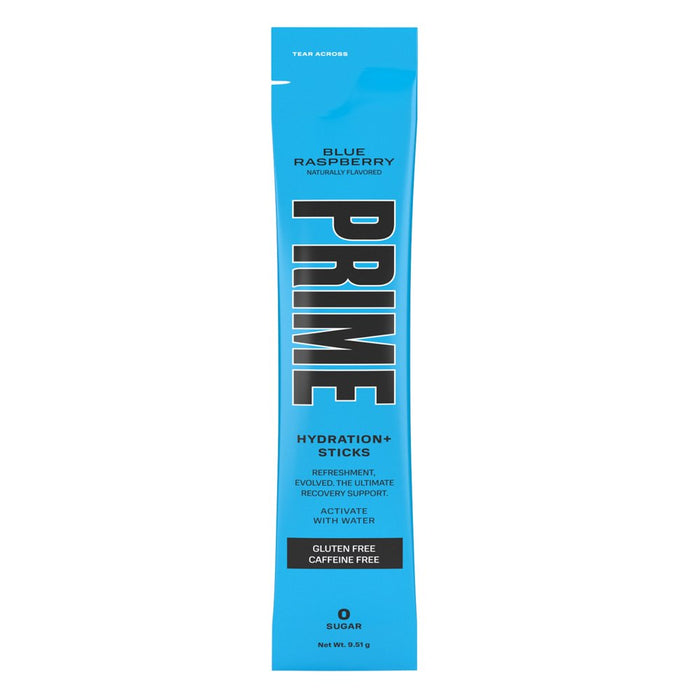 Hydration Stick Pack, Blue Raspberry, 9.49G, 6 Count