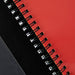 Pen+Gear 12 Pocket Spiral Poly Organizer, Black File Folders