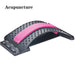 Magnetotherapy Multi-Level Adjustable Back Massager Stretcher Waist Neck Fitness Lumbar Cervical Spine Support Pain Relief