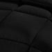 Comforter Duvet Insert - Quilted Comforter with Corner Tabs - Box Stitched down Alternative Comforter (Black/Grey, King)