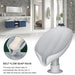 4 Piece Soap Dish Holder Self Draining Soap Holder Leaf Shape Bar Soap Holder Soap Saver with Suction Cup for Shower Bathroom Tub Kitchen Sink Plastic Tray Holder