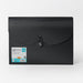 Pen + Gear Poly Durable 7 Pockets Expanding File, Textured Black