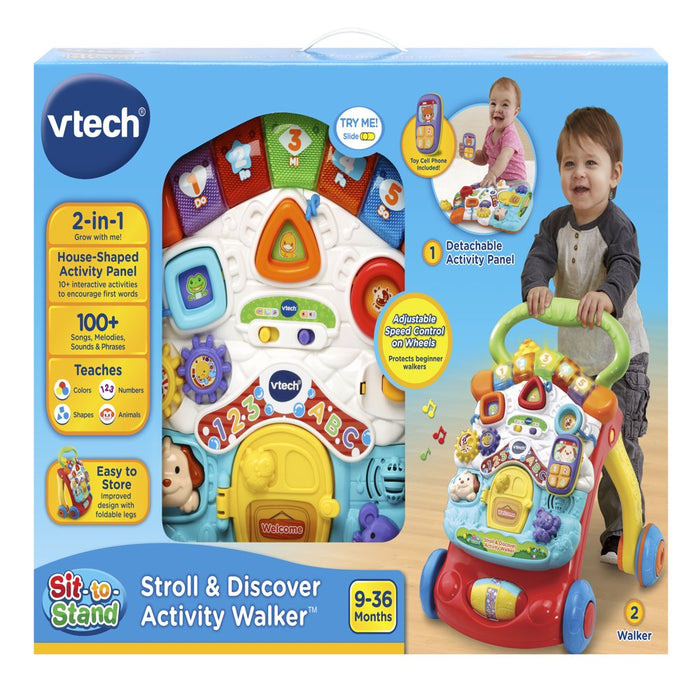 Stroll and Discover Activity Walker 2 -In-1 Toddler Toy 936 Months