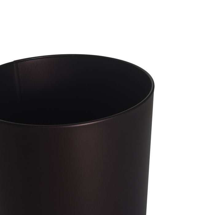 Mainstays Metal Wastebasket, Bronze
