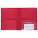 Five Star Stay-Put Pocket and Prong Folder 4 Pack, Assorted Primary Colors (38048)