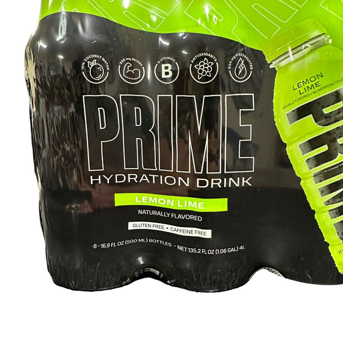 Prime Hydration Sports Drink by Logan Paul X KSI 8 Pack