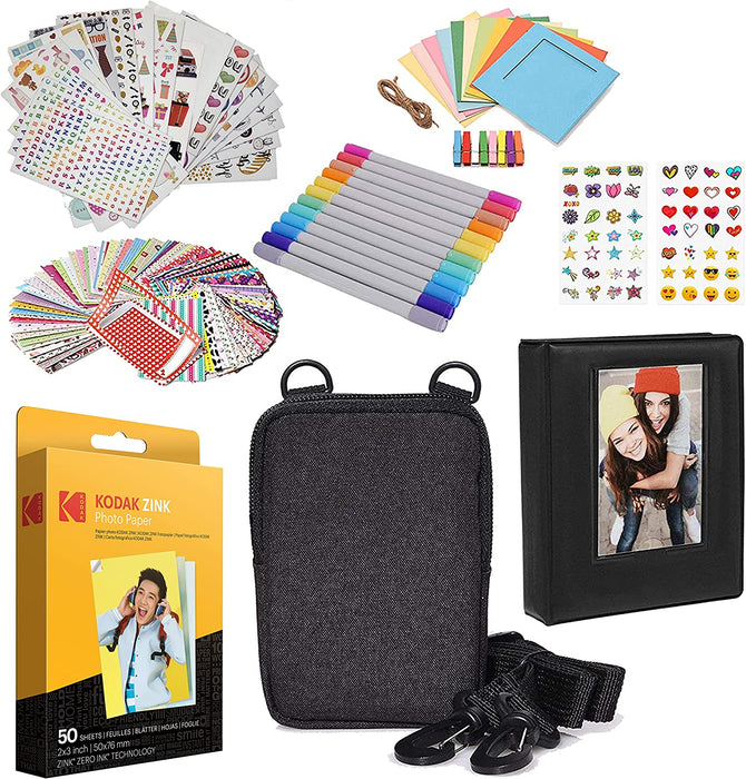 2"X3" Premium Zink Photo Paper (100 Sheets) Compatible with  PRINTOMATIC,  Smile and Step Cameras and Printers