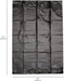 Unscented Standard Dog Poop Bags with Dispenser and Leash Clip, 13 X 9 Inches, Black - 60 Rolls (900 Bags)
