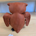 Cute Owl Leather Bookend, Book Holder for Shelves – Weighted Decorative Animal for Home and Office Desk and Shelf | Handcrafted Stuffed Animal Furniture Décor