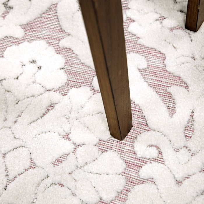 My Texas House Charlotte, Transitional, Damask, Woven Area Rug, 5'2" X 7'6"