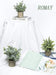 3 Pack Mini Potted Artificial Plants Fake Eucalyptus Greenery in Pots for Home Office Desk Decor