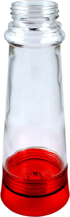 More Birds Bird Health+ Ruby Hummingbird Feeder, Glass Hummingbird Feeders for Outdoors, 4 Feeding Stations, 10 Ounces