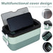 Thermal Food Warmer School Kids Lunch Box Insulated Bento Box 2 Layers Stackable Lunch Containers Portable with Sauce Bowl No BPA Leak Proof