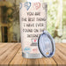 Gifts for Women Men, Anniversary Romantic Gifts for Her Him, Valentines Day Gifts for Boyfriend from Girlfriend, Birthday Christmas Gifts for Wife from Husband - Stainless Steel Tumbler 20Oz