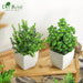 8 Packs Fake Plants Small Artificial Faux Potted Plants for Home Office Farmhouse Bathroom Bedroom Decor Indoor