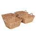 Better Homes & Gardens Rectangular Water Hyacinth Basket, Set of 4