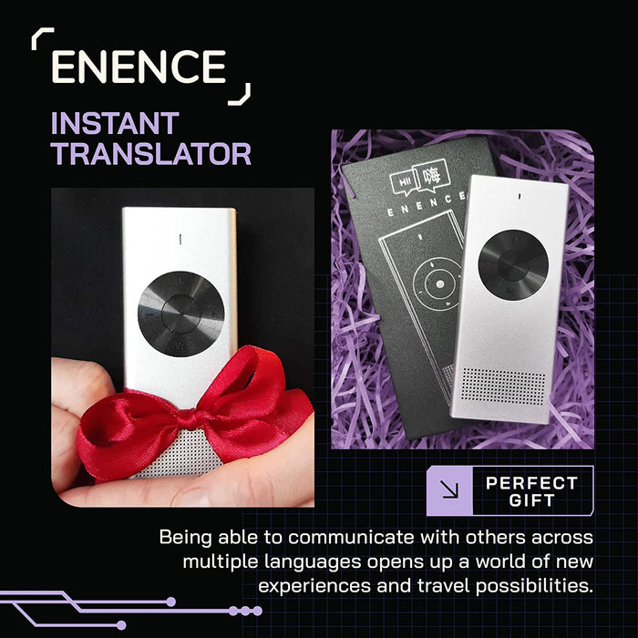 Muama  Instant Two-Way Translator. Portable Real-Time Translation in 36 Different Languages. Perfect as a Pocket Dictionary and for Learning, Travel and Business Communications