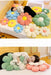 Flower Pillow，Flower Shaped Throw Pillow，Flower Floor Pillow Cushion Home Decorative Cute Seating Daisy Flower Cushion for Sofa Chair Bed