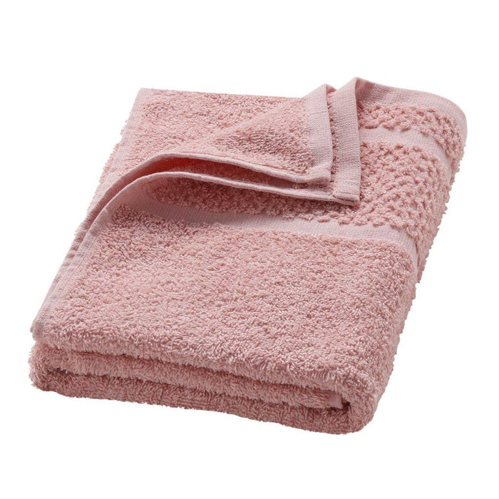 Mainstays Value 10-Piece Cotton Towel Set with Upgraded Softness & Durability, Blush