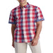 Chaps Men'S Short Sleeve Americana Easy Care Sustainable Button down Shirt