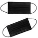 100PCS 3 Ply Black Disposable Face Mask Filter Protection Face Masks